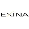 Logo der Marke EXINA mit stilisiertem goldfarbenem X