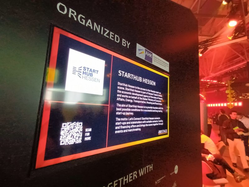 StartHub Hessen bei der Slush 2025 in Helsinki