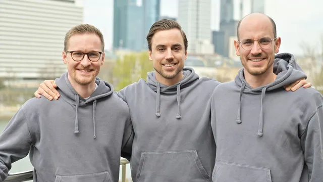 Das Cyreen-Gründerteam (v.l.n.r.): Benedict Boos, Ciril Hofmann und Davide Scheidegger.