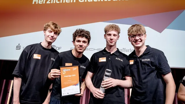 Schüler-Team Intima aus Eschwege gewinnt Gründerpreis für Schüler 2025