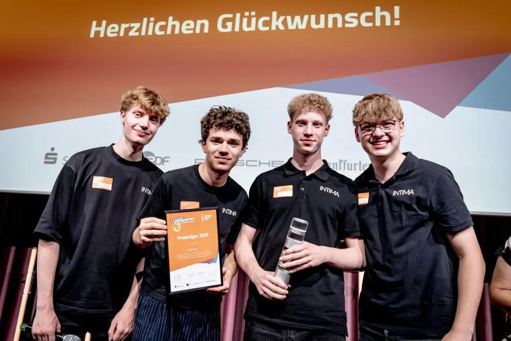 Schüler-Team Intima aus Eschwege gewinnt Gründerpreis für Schüler 2025