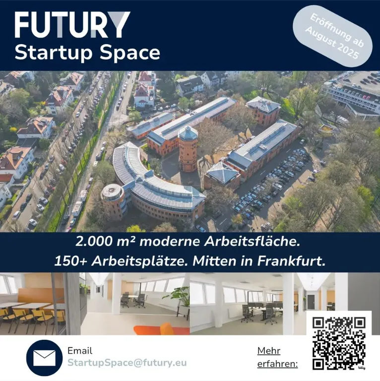 Visual Ankündigung Futury Start-up-Space