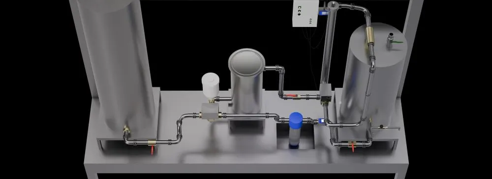 Darstellung der Funktionsweise des Produkts von Hydrosonic.