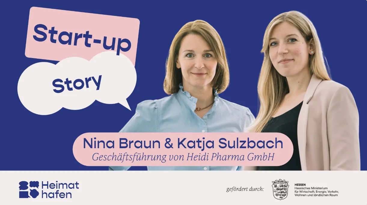 Sprechblase mit Text zu WIBank World Café am 22. Oktober 2026 und Hinweis auf Austausch zu Start-Up-Unterstützungsleistungen der WIBank und Partner im Heimathafen Wiesbaden