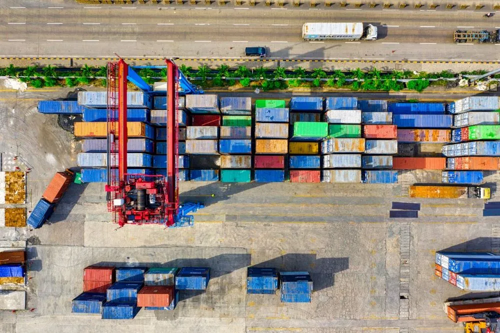Containerterminal Logistik