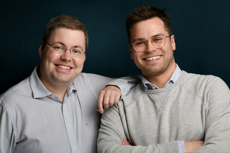 YOND-Co-Founder Nicolas Kübler (l.) und Serge Reit