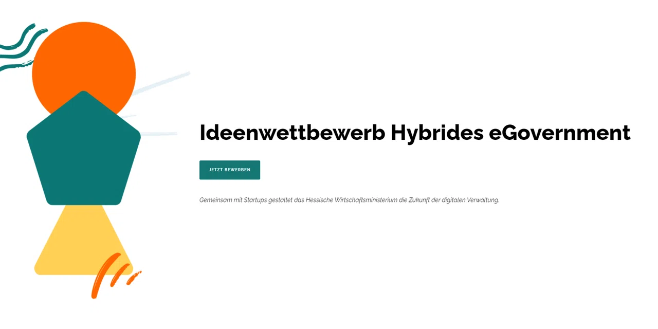 Wettbewerb Hybrides E-Government