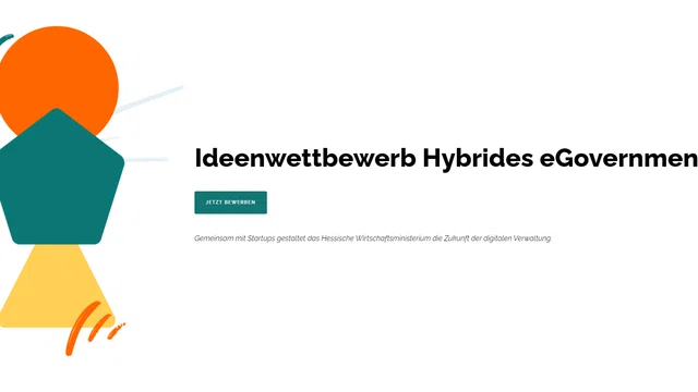 Wettbewerb Hybrides E-Government